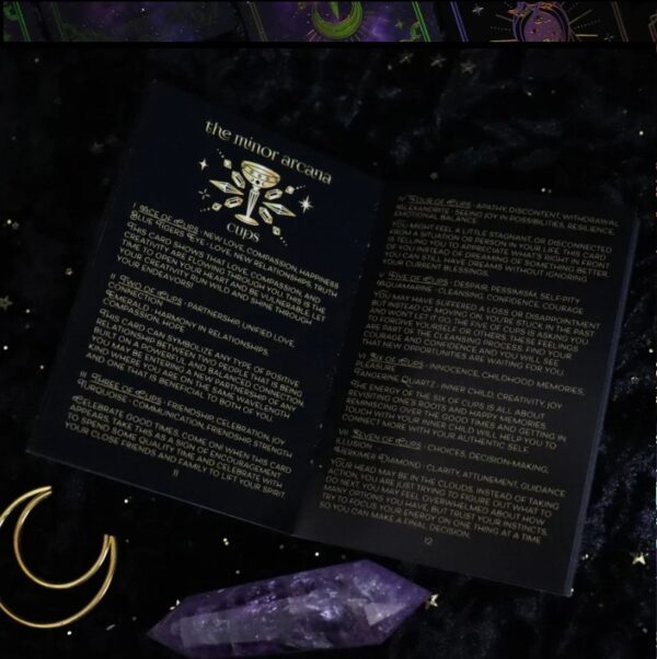Crystalstruck Tarot Card Deck - Golden Aura Edition - Image 3
