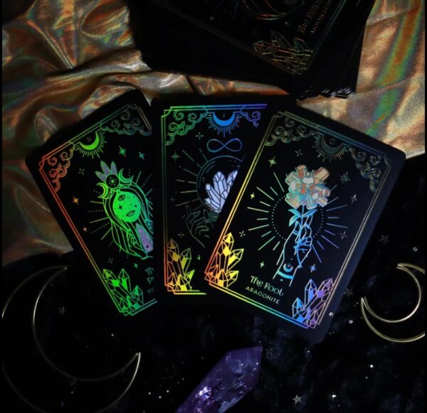 Crystalstruck Tarot Card Deck - Golden Aura Edition - Image 4
