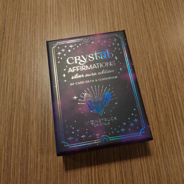 Crystal Affirmations Card Deck - Silver Aura Edition - Image 2